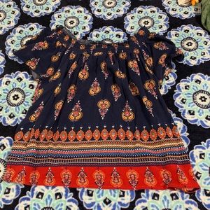 Off the shoulder top